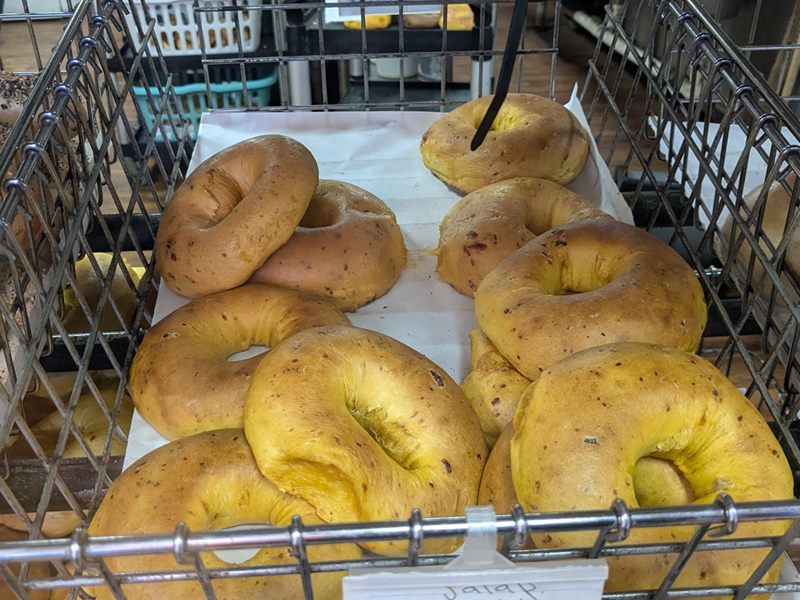 Brandon Bagels food
